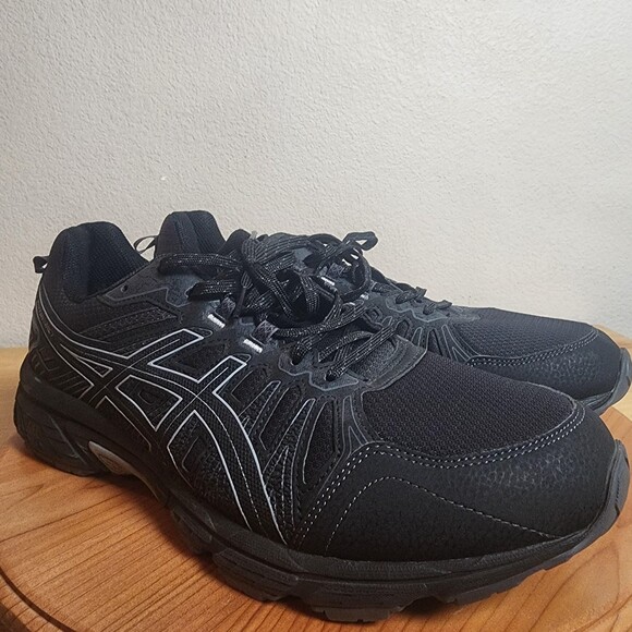 ASICS GEL-Venture 7 Shoes Mens Size 13 Black Extra Wide Trail Running 1011A561 main image 6